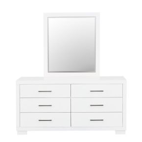 CoasterEssence 202994 Jessica - Dresser Mirror - Cream White