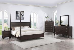Coaster Fine Furniture 223061Q-S5 Emberlyn - 5 Piece Queen Bedroom Set - Brown