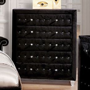 Furniture of America CM7150BK-C Alzire - Chest - Black