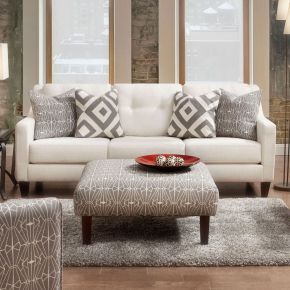 Furniture of America SM8563-SF Parker - Sofa - Ivory
