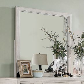 Furniture of America CM7580WH-M Berenice - Mirror - White