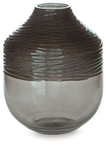 Ashley Furniture A2000726 Harpwick - Vase - 10" - Iridescent Gray