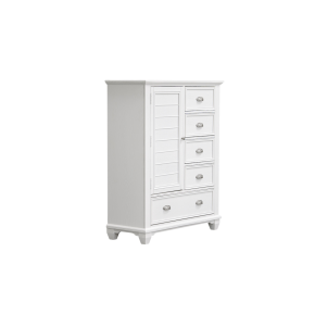 New Classic B2118-075 Jamestown - Door Chest - White