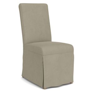 Riverside Furniture 92651 Mix-N-Match Chairs - Parsons Upholstered Chair (Set of 2) - Gray
