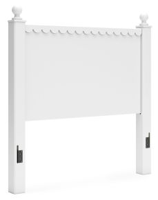 Signature Design by Ashley® B2540-87 Mollviney - White - Full Panel Headboard