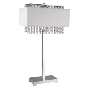 Furniture of America L7733WH Naya - Table Lamp - White