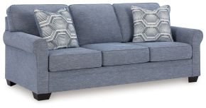 Benchcraft® 3260439 Carissa Manor - Queen Sofa Sleeper - Denim