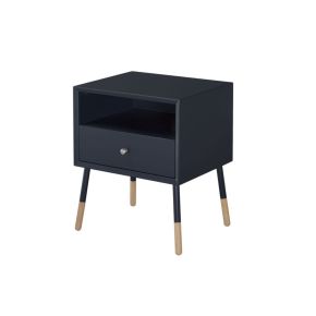 ACME 84453 Sonria II - End Table - Black & Natural