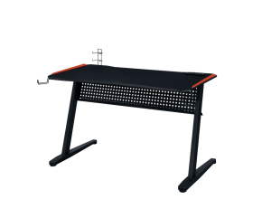 ACME 93125 Dragi - Gaming Table - Black & Red Finish