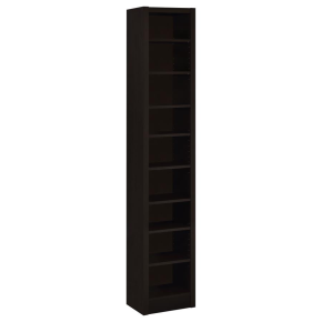 CoasterEveryday 800285 Eliam - 8-Shelf Bookcase - Cappuccino