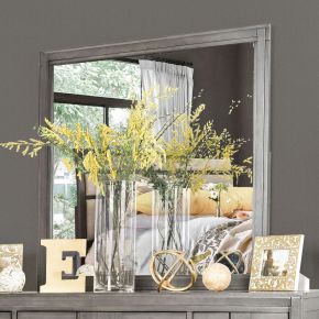 Furniture of America CM7580GY-M Berenice - Mirror - Gray