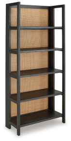 Ashley Furniture A4000574 Abyard - Bookcase - Black / Natural
