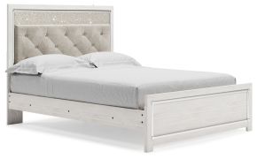 Ashley Furniture B2640-57 Altyra - White - Queen Uph Panel Headboard