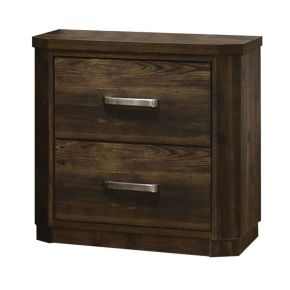 ACME 24853 Elettra - Nightstand - Rustic Walnut