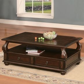 ACME 80010 Amado - Coffee Table - Walnut