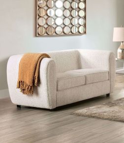 Furniture of America FM61001WH-LV Verdal - Loveseat - Off-White