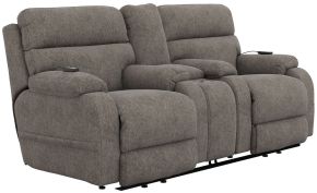 Jackson Furniture Industries 764819-2018/29-2019/29 Jackson Furniture Industries 764819-2018/29-2019/29 Regenerator - Dual Lift Power Headrest Console Loveseat With CR3 Heat/Massage/Lumbar/Zero Gravity - Umber