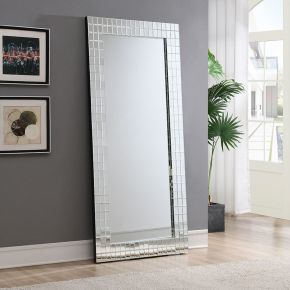 ACME AC02592 Dominic - Accent Mirror - Pearl Silver