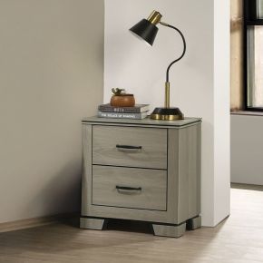 ACME BD05143 Joanna - Nightstand - Weathered Gray