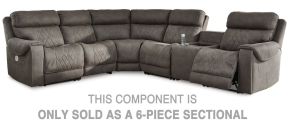 Signature Design by Ashley® 2370362 Hoopster - Raf Zero Wall Power Recliner - Gunmetal