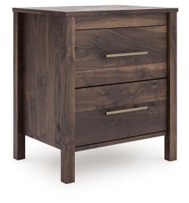 Ashley Furniture EB3660-292 Ashley Furniture EB3660-292 Calverson - Two Drawer Night Stand - Mocha