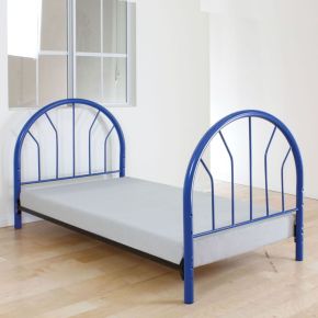 ACME 02054BU Silhouette - Twin Headboard / Footboard Only - Blue