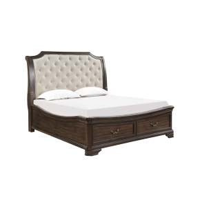 New Classic 00-493B-100 Lyndhurst - 6/6 Eastern King Bed - Walnut