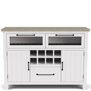Riverside Furniture 37256 Cora - Server - Cloud / Fog