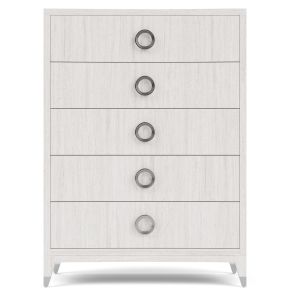 Riverside Furniture 82565 Hepburn - 5 Drawer Chest - White