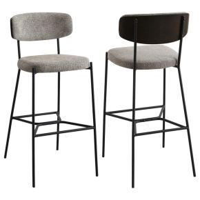 Coaster Fine Furniture 182657 Elison - Pub Height Bar Stool (Set of 2) - Light Brown