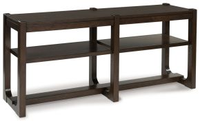 Ashley Furniture T856-4 Breckington - Sofa Table - Dark Brown