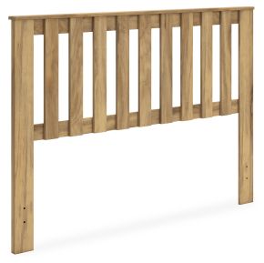 Signature Design by Ashley® EB1760-157 Bermacy - Light Brown - Queen Panel Headboard