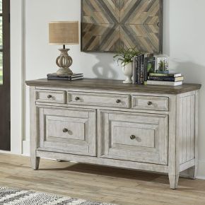 Liberty Furniture 824-HO120 Heartland - Credenza - White