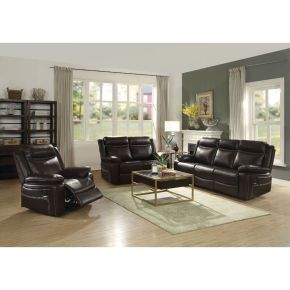 ACME 52051 Corra - Motion Loveseat - Espresso Synthetic Leather