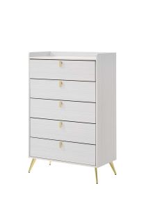 ACME BD01180 Zeena - Chest - White Finish