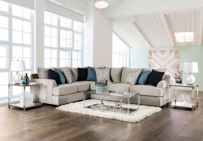 Furniture of America SM1120-SECT Gunnersbury - Sectional - Gray