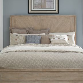 Liberty Furniture 789-BR13 Brentwood - Queen Panel Headboard - Sandstone