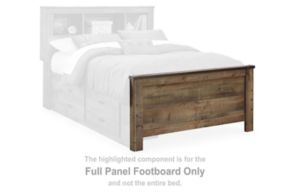 Signature Design by Ashley® B446-84 Trinell - Full Panel Footboard - Brown