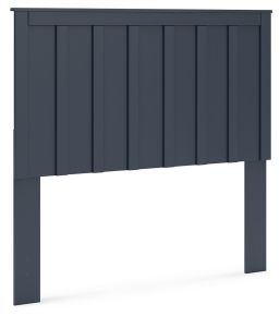Signature Design by Ashley® EB1528-156 Simmenfort - Full Panel Headboard - Navy Blue