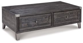 Ashley Furniture T901-9 Todoe - Lift Top Cocktail Table - Dark Gray