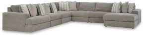 Ashley Furniture 58103S10 Ashley Furniture 58103S10 Avaliyah - 7-Piece Sectional With Raf Corner Chaise - Ash