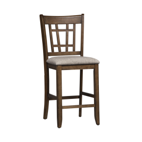 Liberty Furniture 227-B920124 Santa Rosa - Lattice Back Counter Chair - Light Brown