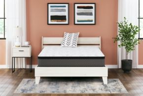Sierra Sleep® by Ashley M59011 12 Inch Pocketed Hybrid - White - Twin Mattress