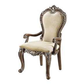 ACME DN01359 Latisha - Arm Chair (Set of 2) - Antique Oak