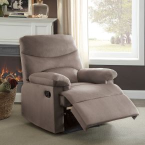 ACME 00703 ACME 00703 Arcadia - Motion Recliner - Light Brown Woven Fabric