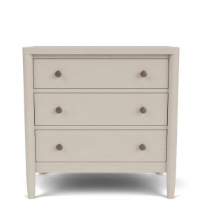 Riverside Furniture 37569 Laguna - 3 Drawer Nightstand - Beige