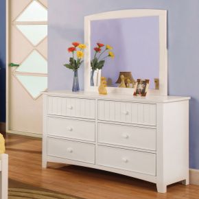 Furniture of America CM7905WH-D Omnus - Dresser - White