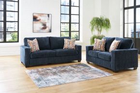 Signature Design by Ashley® 24303/38/35 Aviemore - 2 Pc. - Sofa, Loveseat - Ink