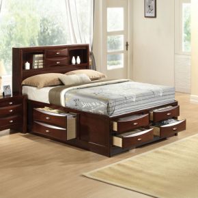 ACME 21600Q ACME 21600Q Ireland - Queen Bed With Storage - Espresso