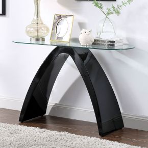 Furniture of America FOA4042BK-S-TABLE Nahara - Sofa Table - Black
